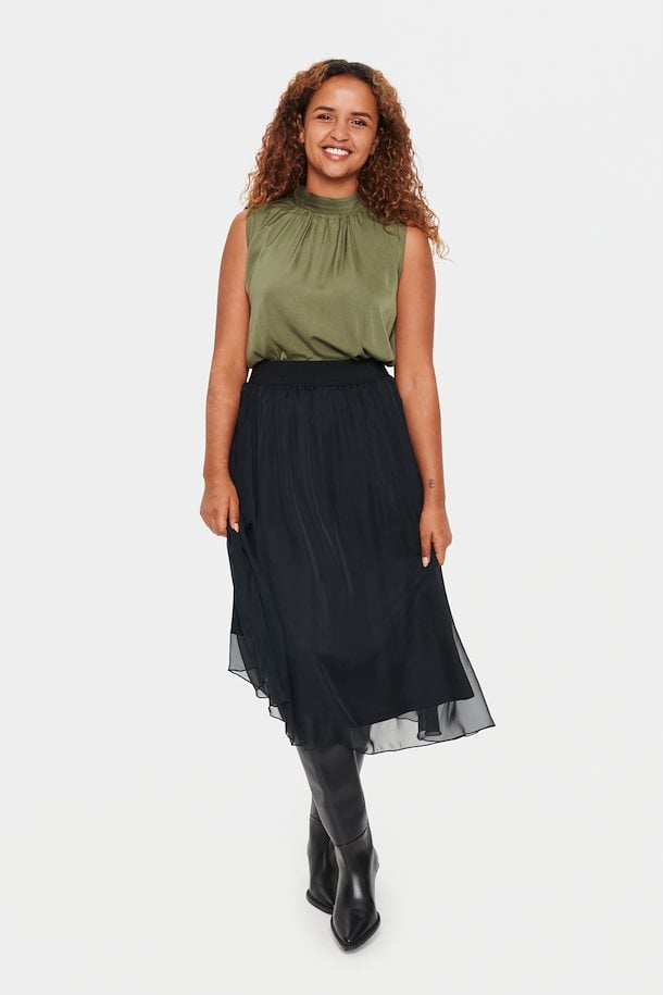 Black CoralSZ Skirt from Saint Tropez – Buy Black CoralSZ Skirt from size.  XS-XXL here