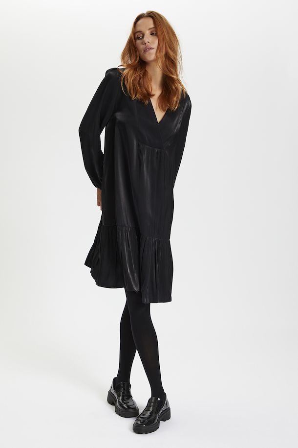 Saint Tropez Dress Black Black IbinaSZ Dress str. S-XL her