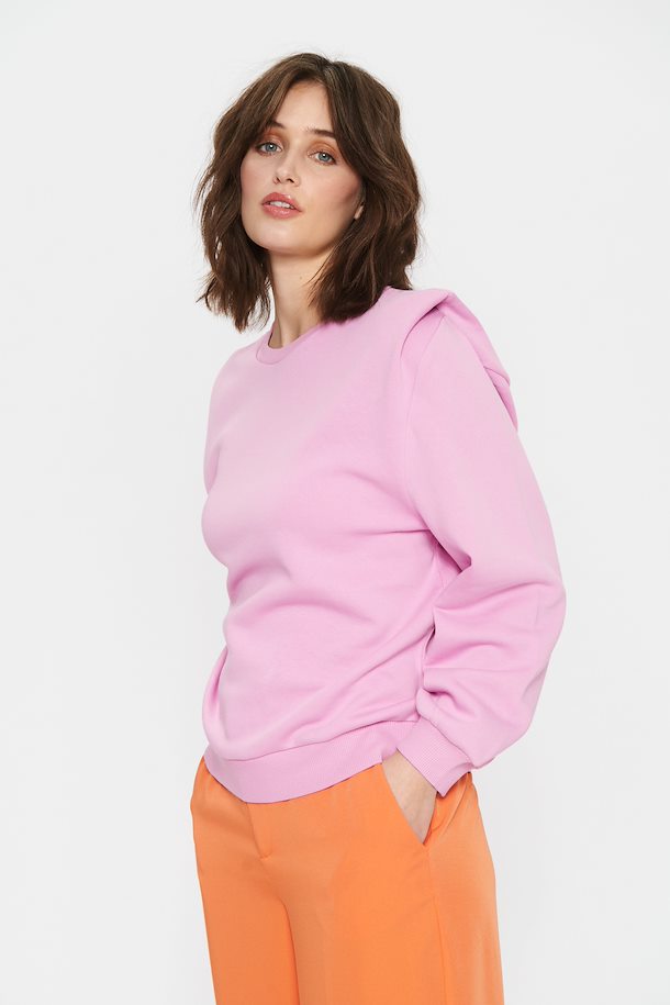 Maakte zich klaar Honderd jaar Streng Lilac Chiffon LajaSZ Sweatshirt from Saint Tropez – Buy Lilac Chiffon  LajaSZ Sweatshirt from size. XS-XL