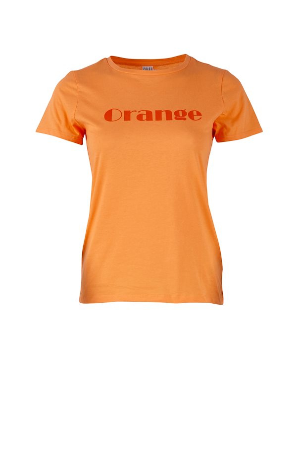 Papaya T-shirt from Saint Tropez – Buy Papaya T-shirt from size. XS-XL here