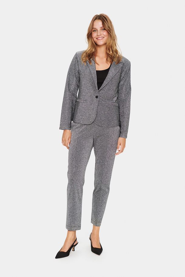 traagheid Eed Festival Silver RibbaSZ Blazer from Saint Tropez – Buy Silver RibbaSZ Blazer from size. XS-XXL here traagheid Eed Festival Silver RibbaSZ Blazer from Saint Tropez – Buy Silver RibbaSZ Blazer from size. XS-XXL here